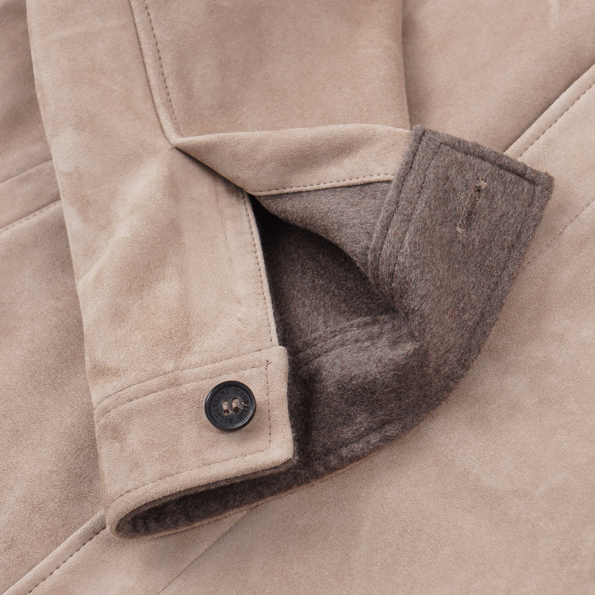 Maurizio Baldassari Cashmere-Lined Suede Jacket - Top Shelf Apparel