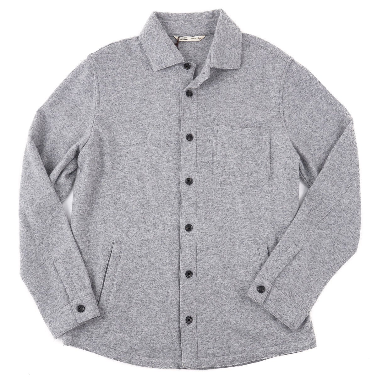 Maurizio Baldassari Solferino Cashmere Overshirt - Top Shelf Apparel