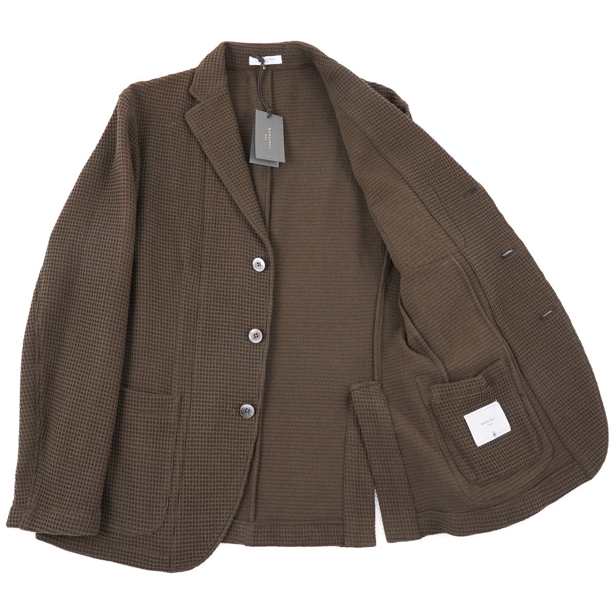 Boglioli Unlined Knit Cotton Blazer - Top Shelf Apparel