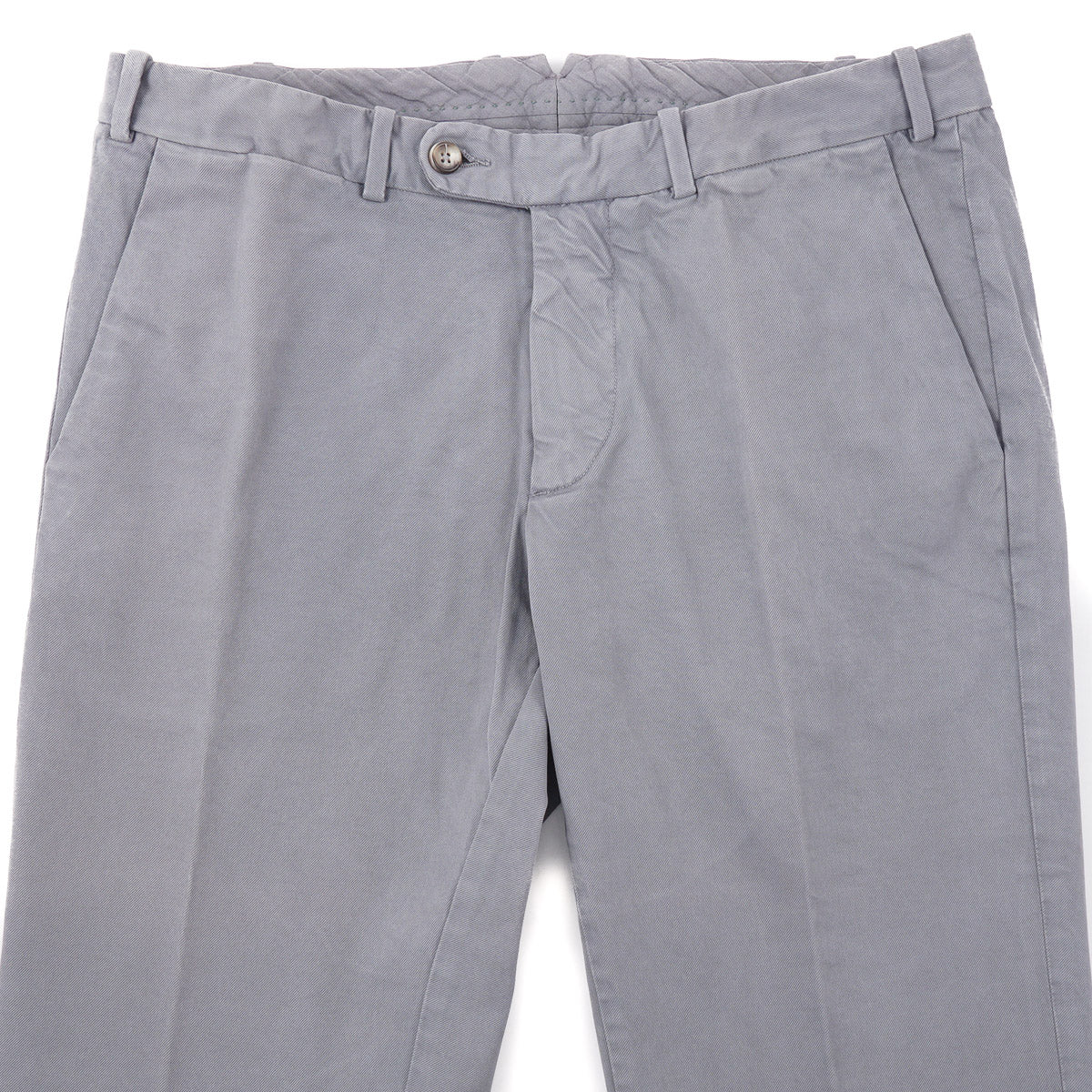 Luigi Borrelli Slim-Fit Cotton Pants - Top Shelf Apparel