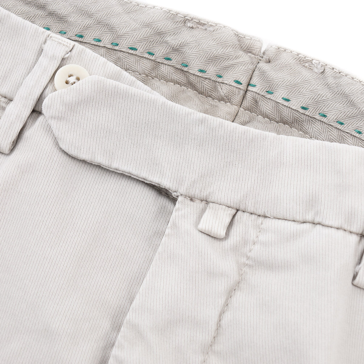 Luigi Borrelli Slim-Fit Cotton Pants - Top Shelf Apparel