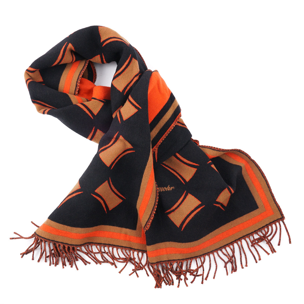 Drumohr Extra-Large Wool-Cashmere Scarf - Top Shelf Apparel