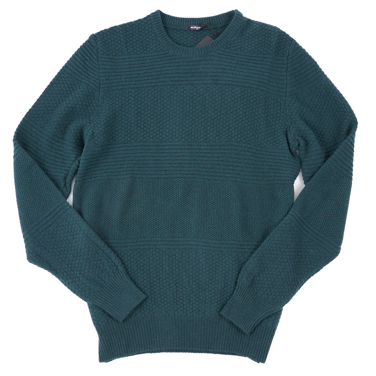 Kiton Patterned Knit Cashmere Sweater - Top Shelf Apparel