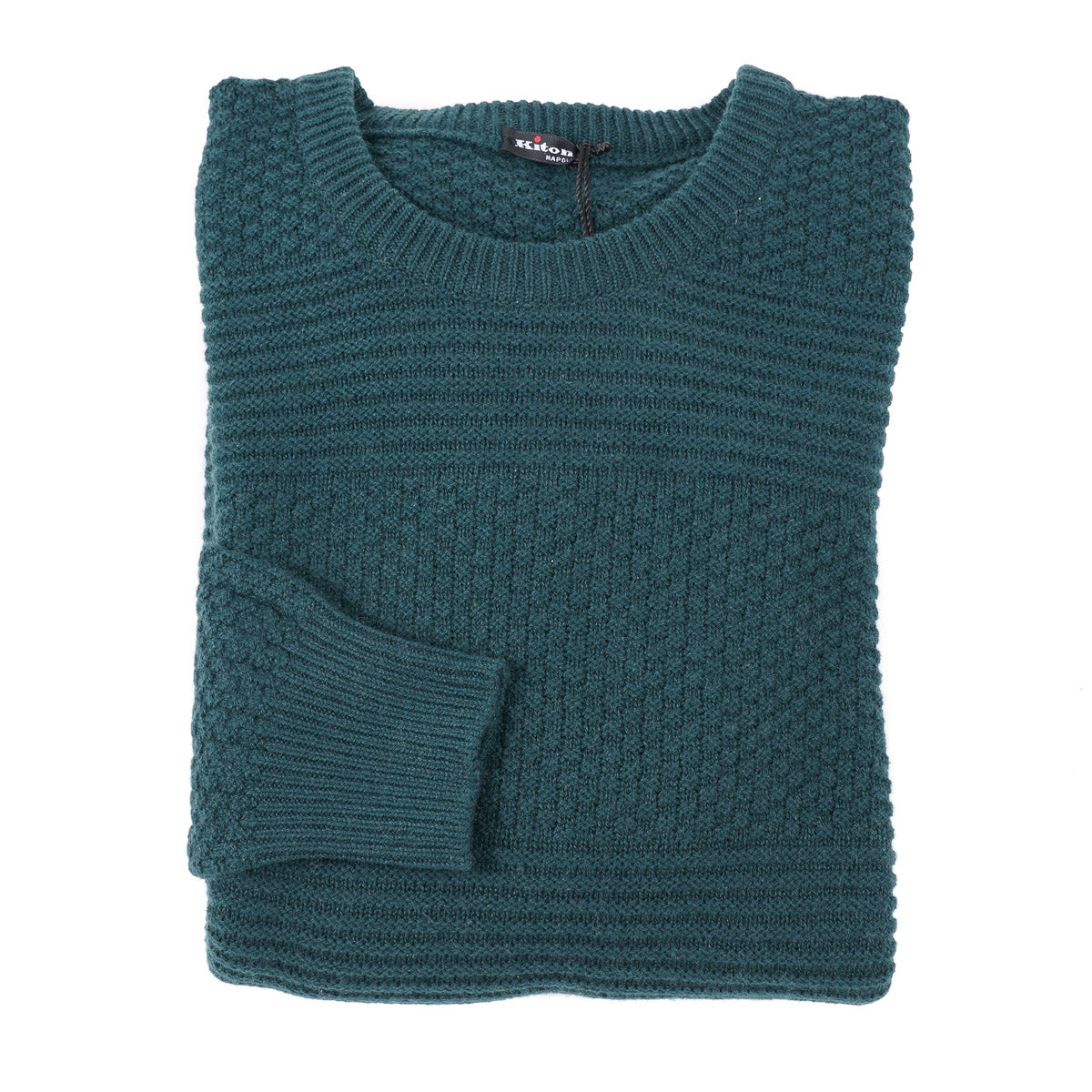 Kiton Patterned Knit Cashmere Sweater - Top Shelf Apparel
