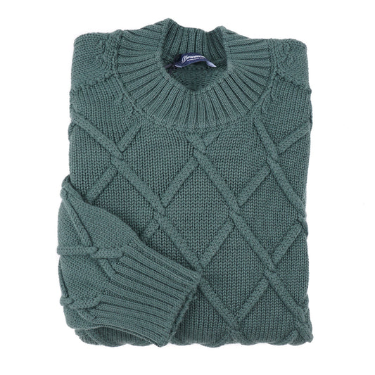 Drumohr Diamond Knit Merino Wool Sweater - Top Shelf Apparel