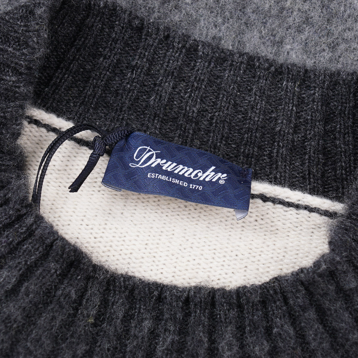 Drumohr Patterned Lambswool Sweater - Top Shelf Apparel