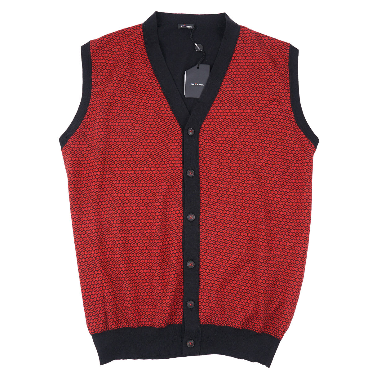 Kiton CashmereSilk Cardigan Vest Top Shelf Apparel