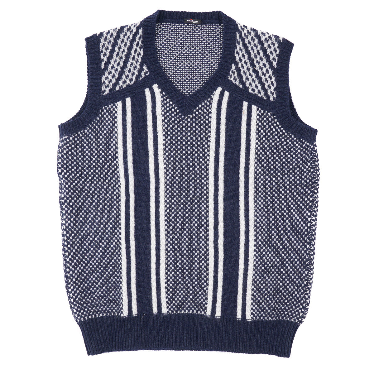 Kiton Patterned Cashmere Sweater Vest - Top Shelf Apparel
