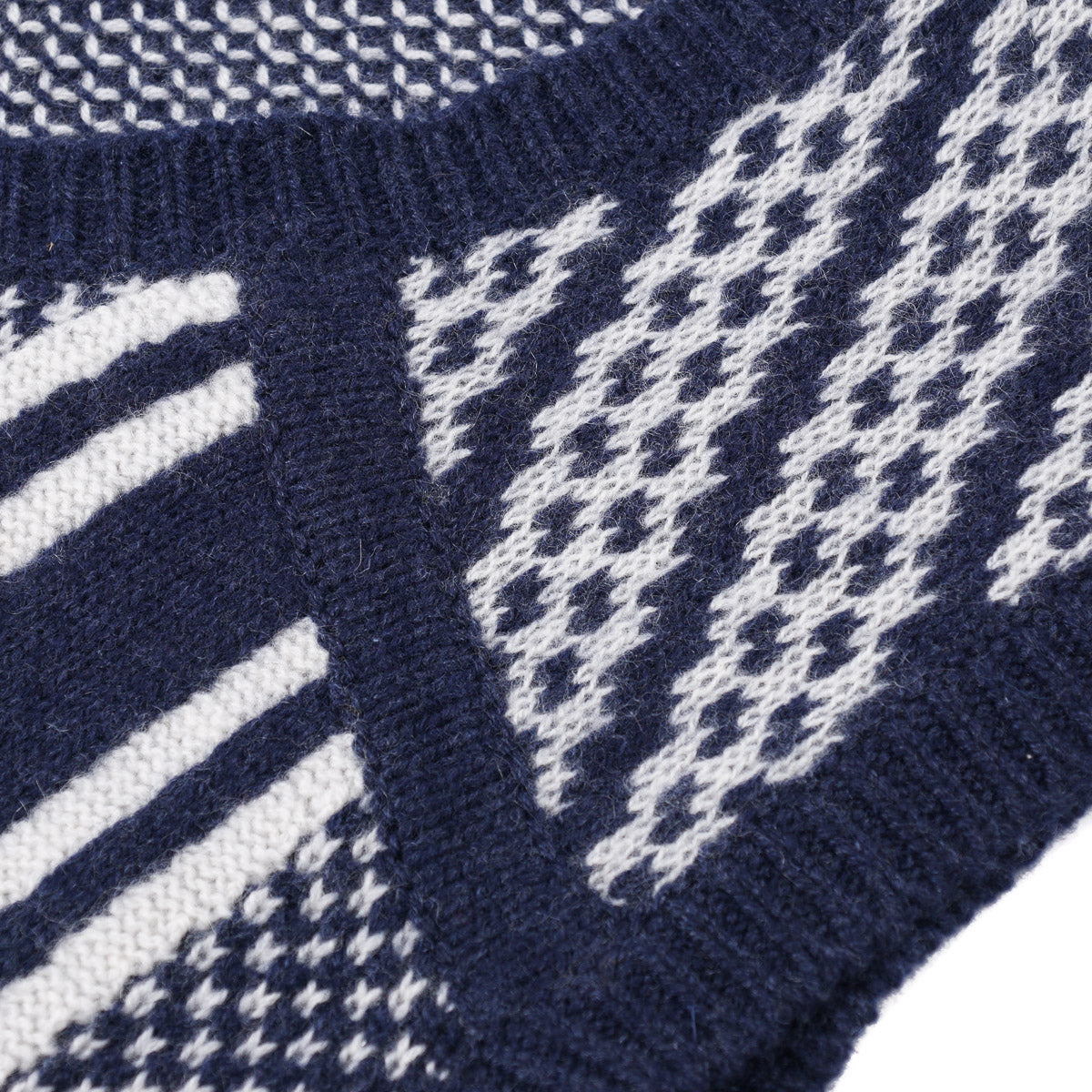 Kiton Patterned Cashmere Sweater Vest - Top Shelf Apparel