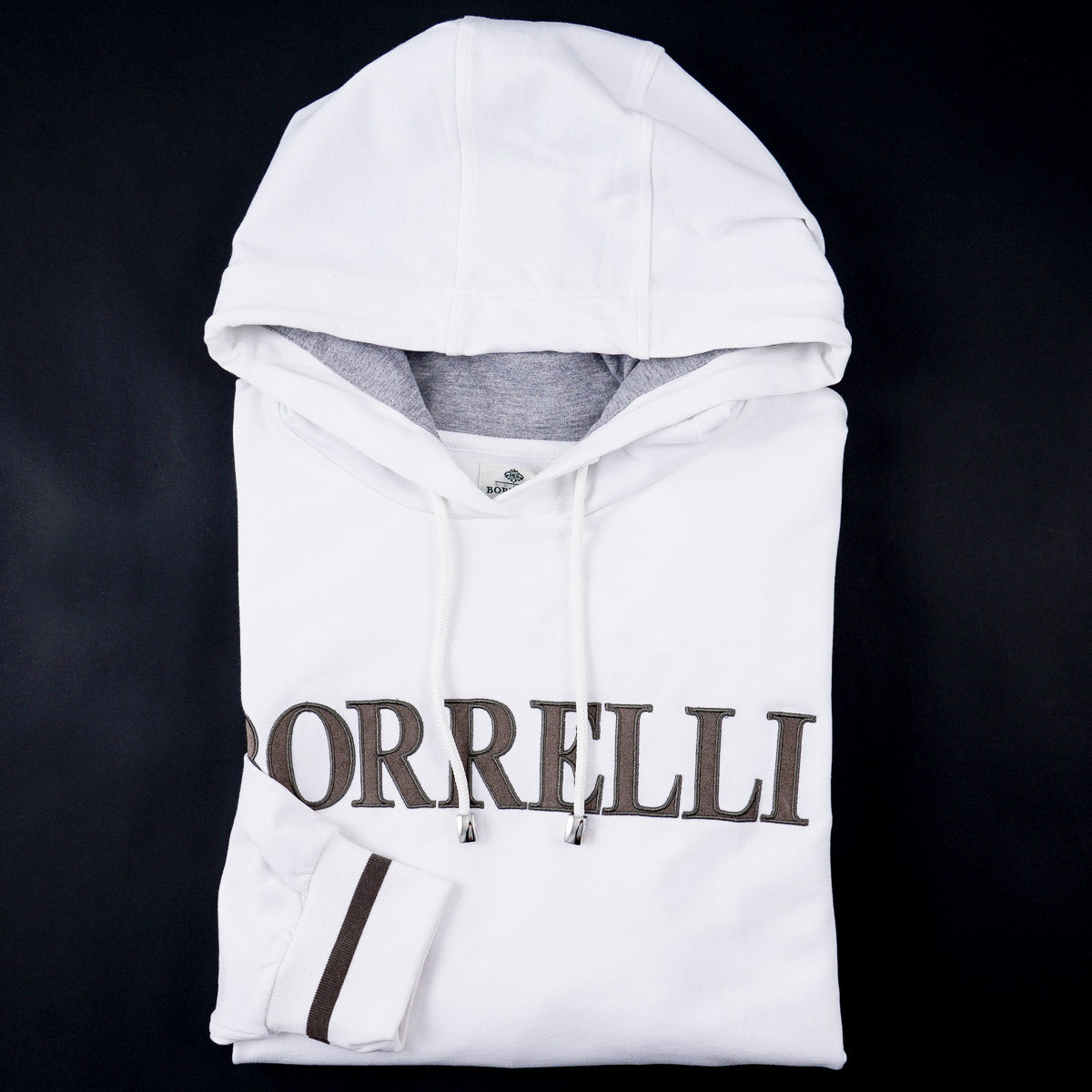 Borrelli Pullover Hooded Sweatshirt
