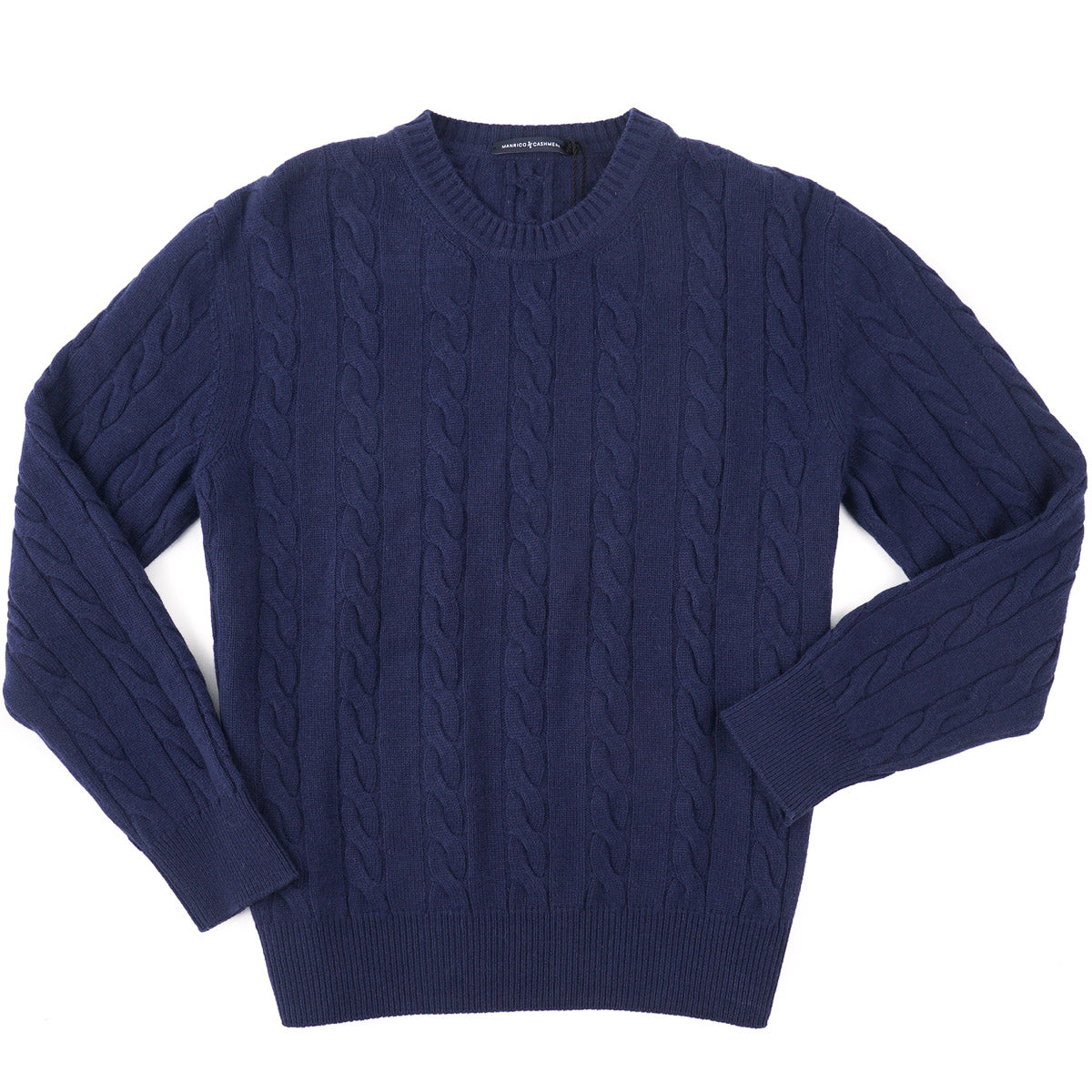 Manrico Cable Knit Cashmere Sweater - Top Shelf Apparel