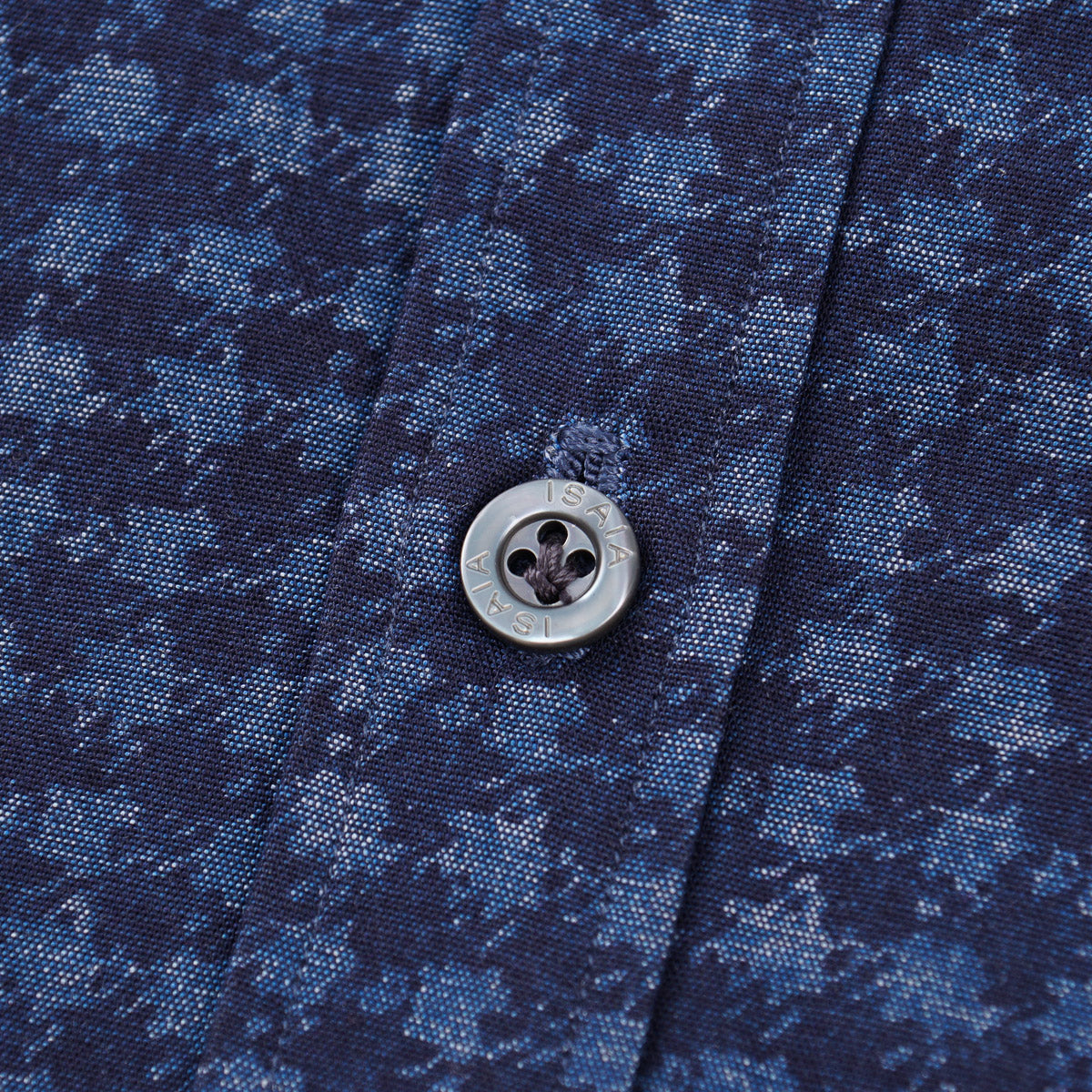Isaia Houndstooth Check Print Cotton Shirt - Top Shelf Apparel