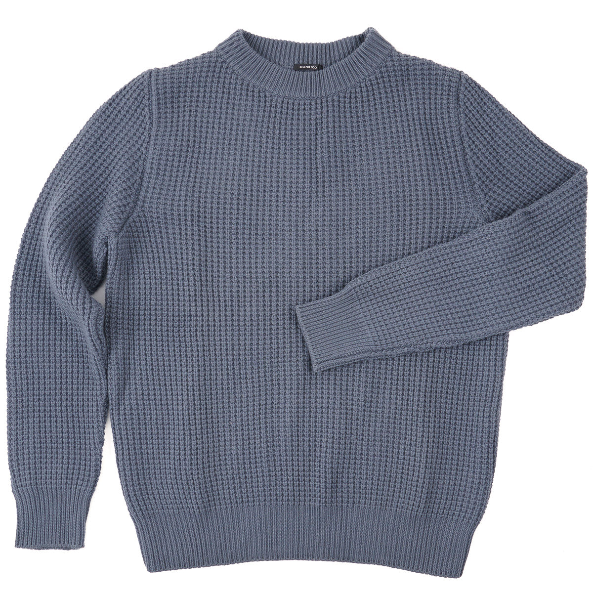 Manrico Thick Waffle Knit Cashmere Sweater – Top Shelf Apparel