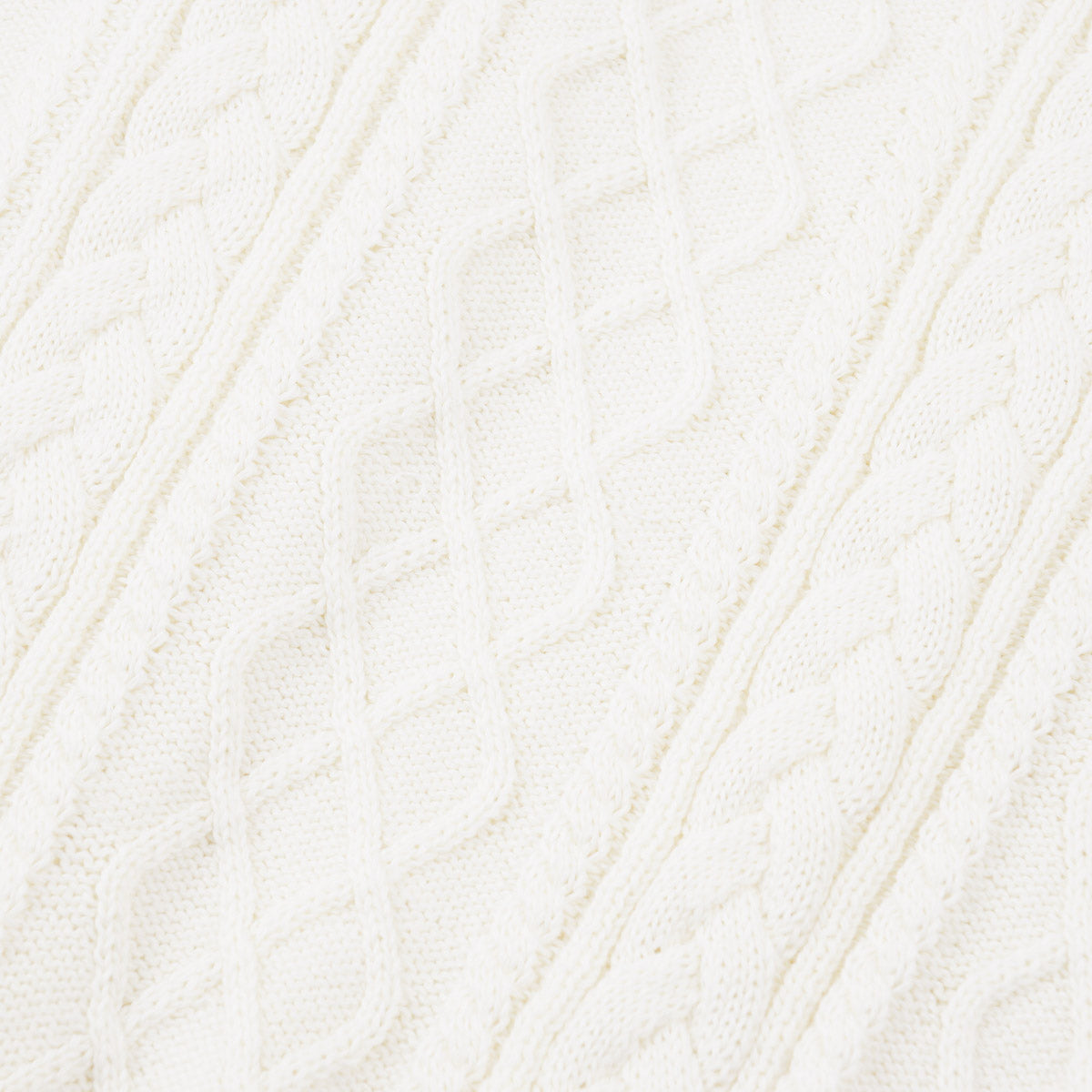 Cruciani Cable-Knit Cardigan Sweater