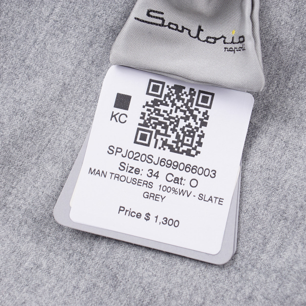 Sartorio Flannel Wool 'Ciro' Trouser