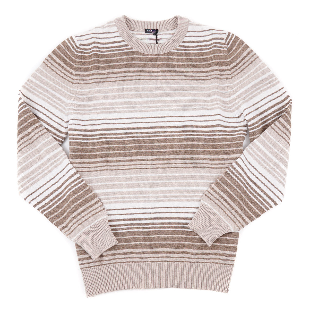 Kiton Patterned Knit Cashmere Sweater - Top Shelf Apparel