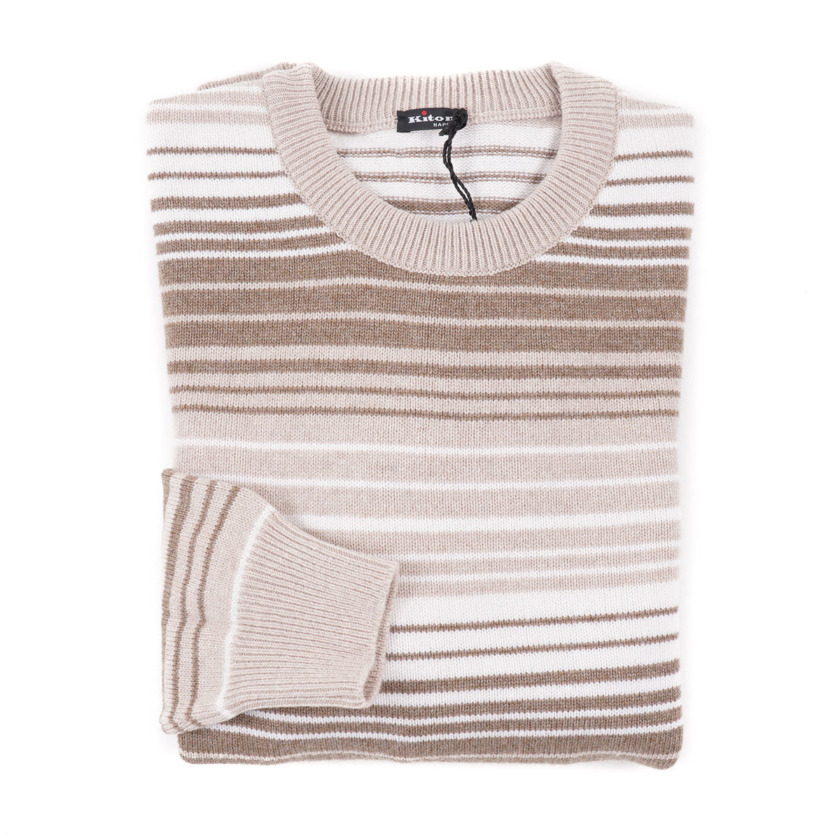 Kiton Patterned Knit Cashmere Sweater - Top Shelf Apparel