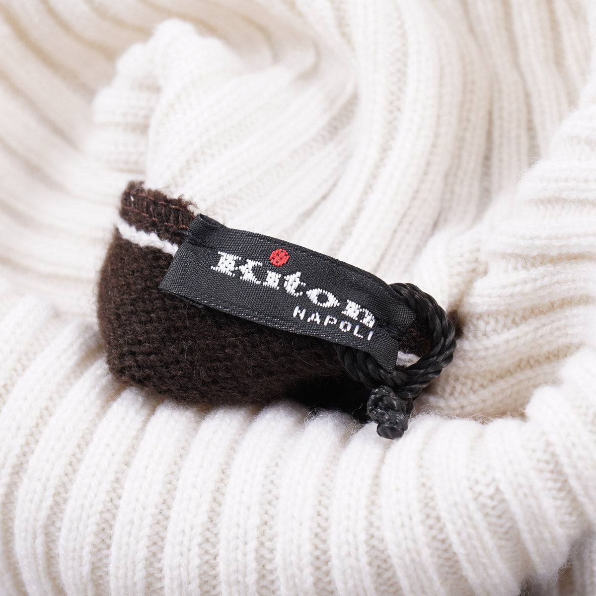 Kiton Contrast Knit Cashmere Sweater - Top Shelf Apparel