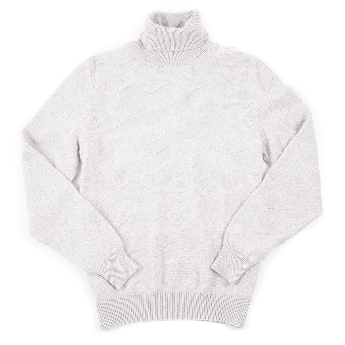 Kiton Chevron Knit Cashmere Sweater - Top Shelf Apparel