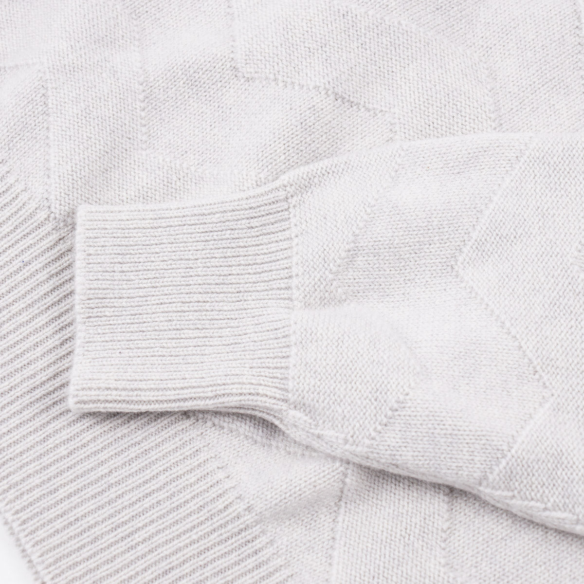 Kiton Chevron Knit Cashmere Sweater - Top Shelf Apparel