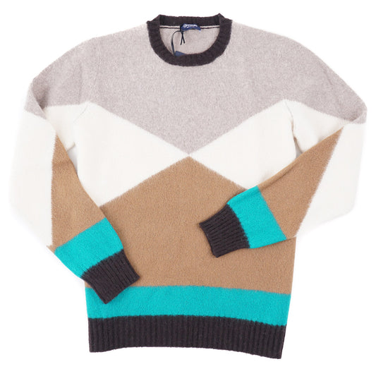 Drumohr Patterned Lambswool Sweater - Top Shelf Apparel