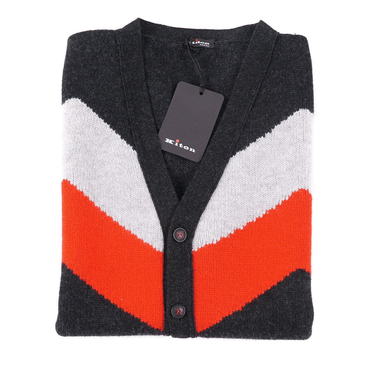 Kiton Cashmere Cardigan Sweater Vest - Top Shelf Apparel