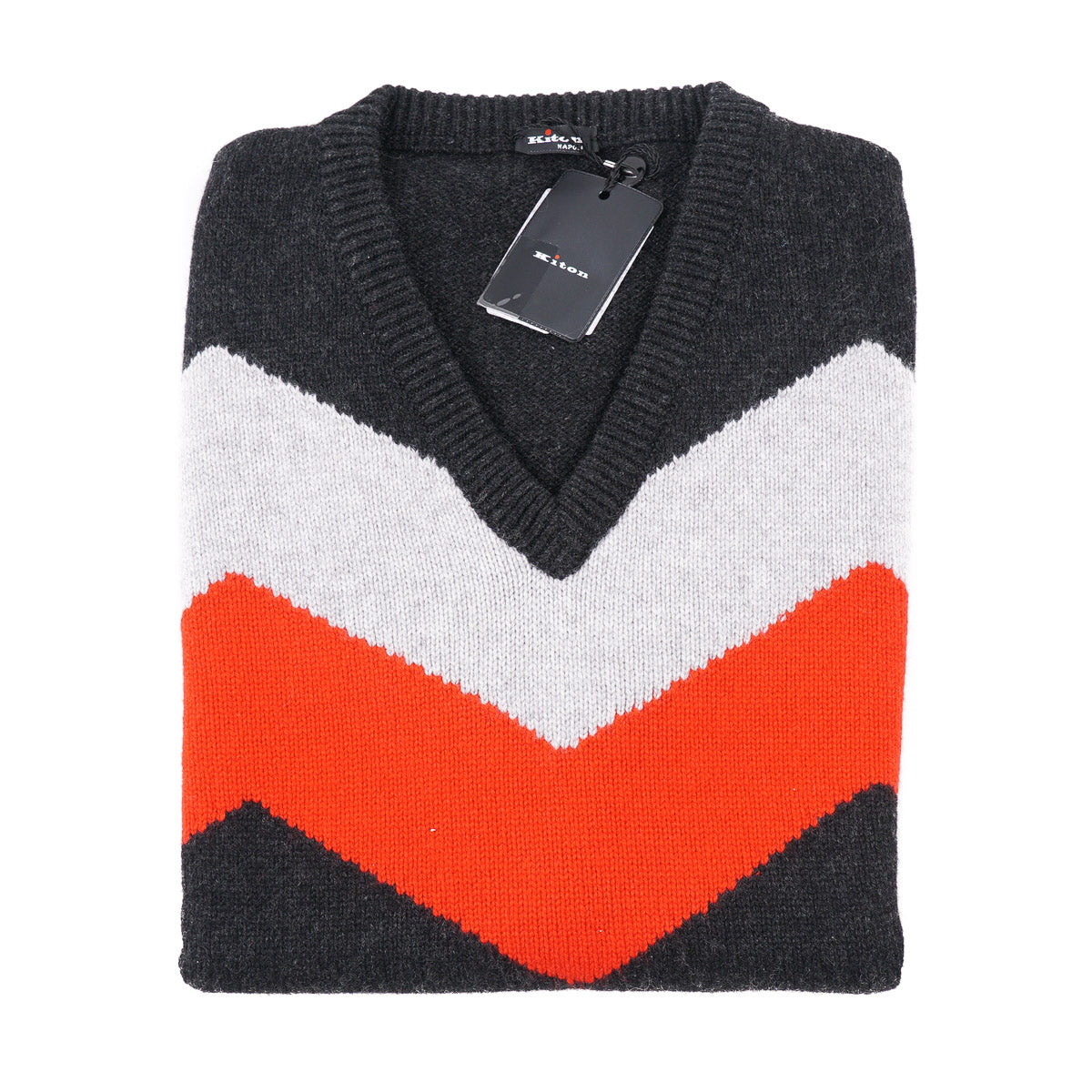 Kiton Patterned Cashmere Sweater Vest - Top Shelf Apparel