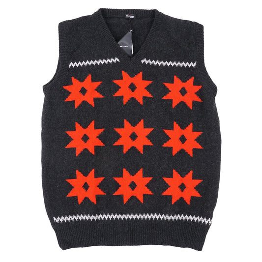 Kiton Patterned Cashmere Sweater Vest - Top Shelf Apparel