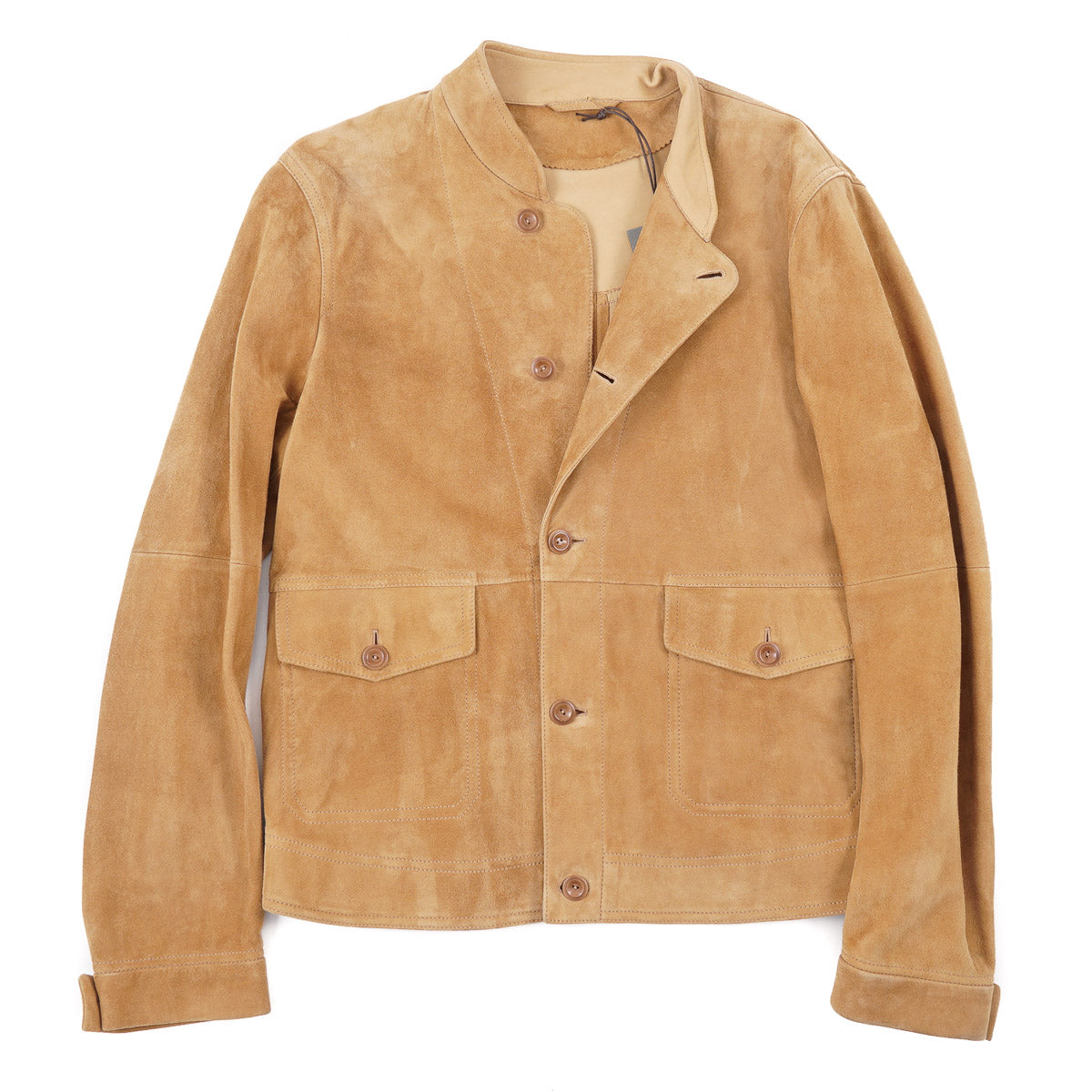Boglioli Unlined Suede Bomber Jacket - Top Shelf Apparel