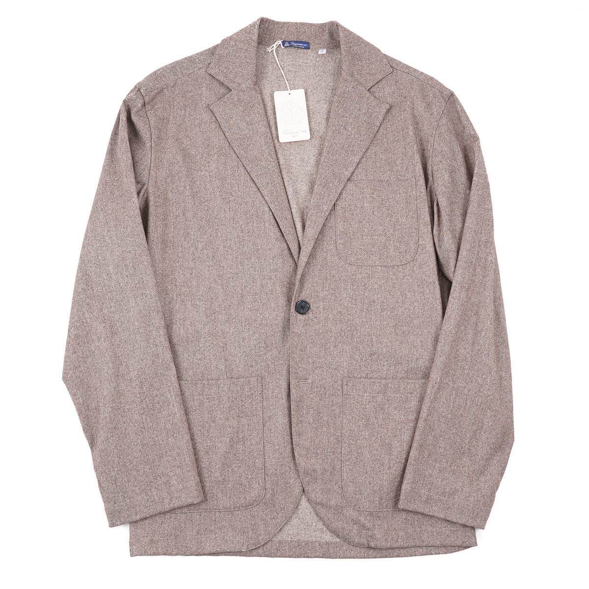 Finamore Unlined Lightweight Flannel Sport Coat - Top Shelf Apparel