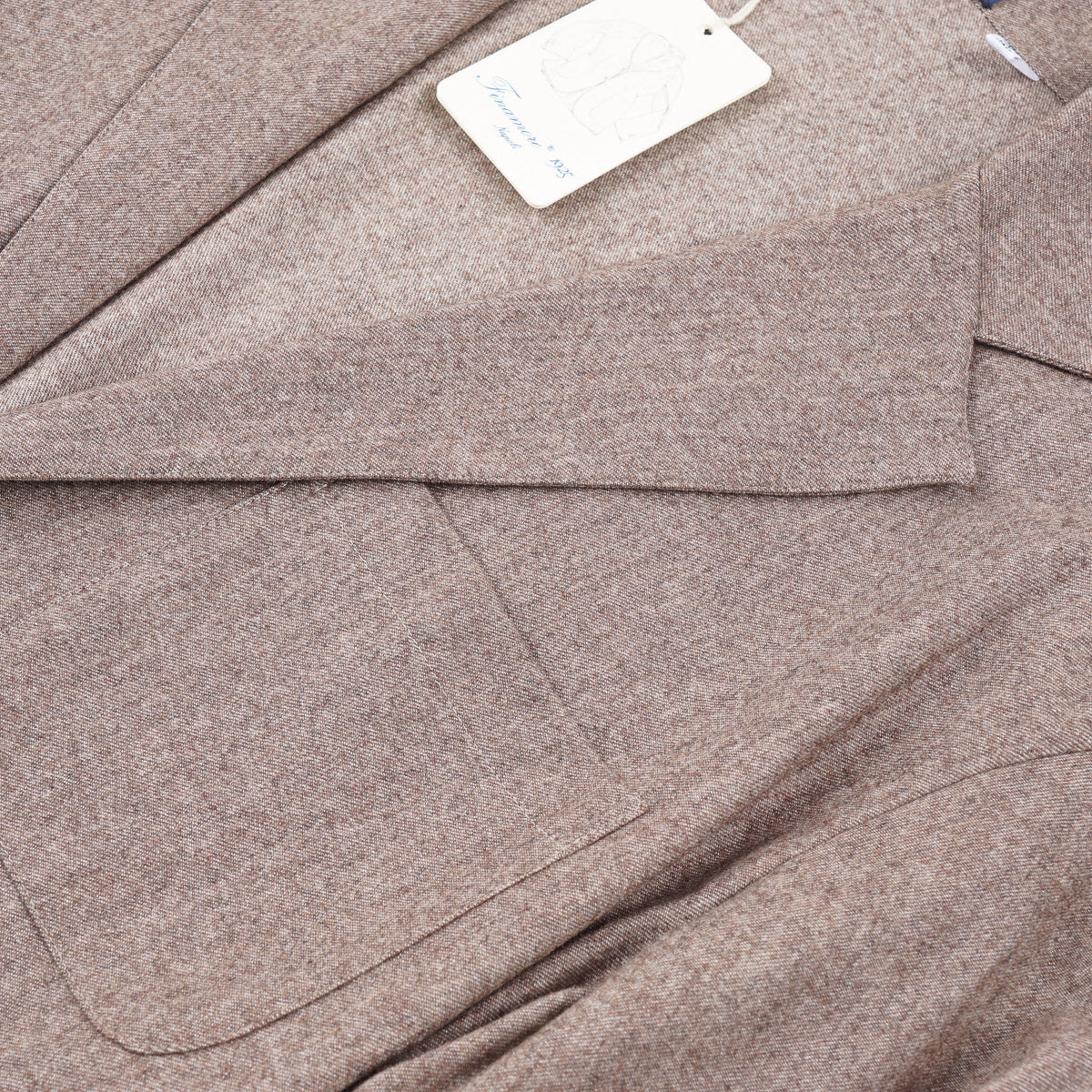 Finamore Unlined Lightweight Flannel Sport Coat - Top Shelf Apparel