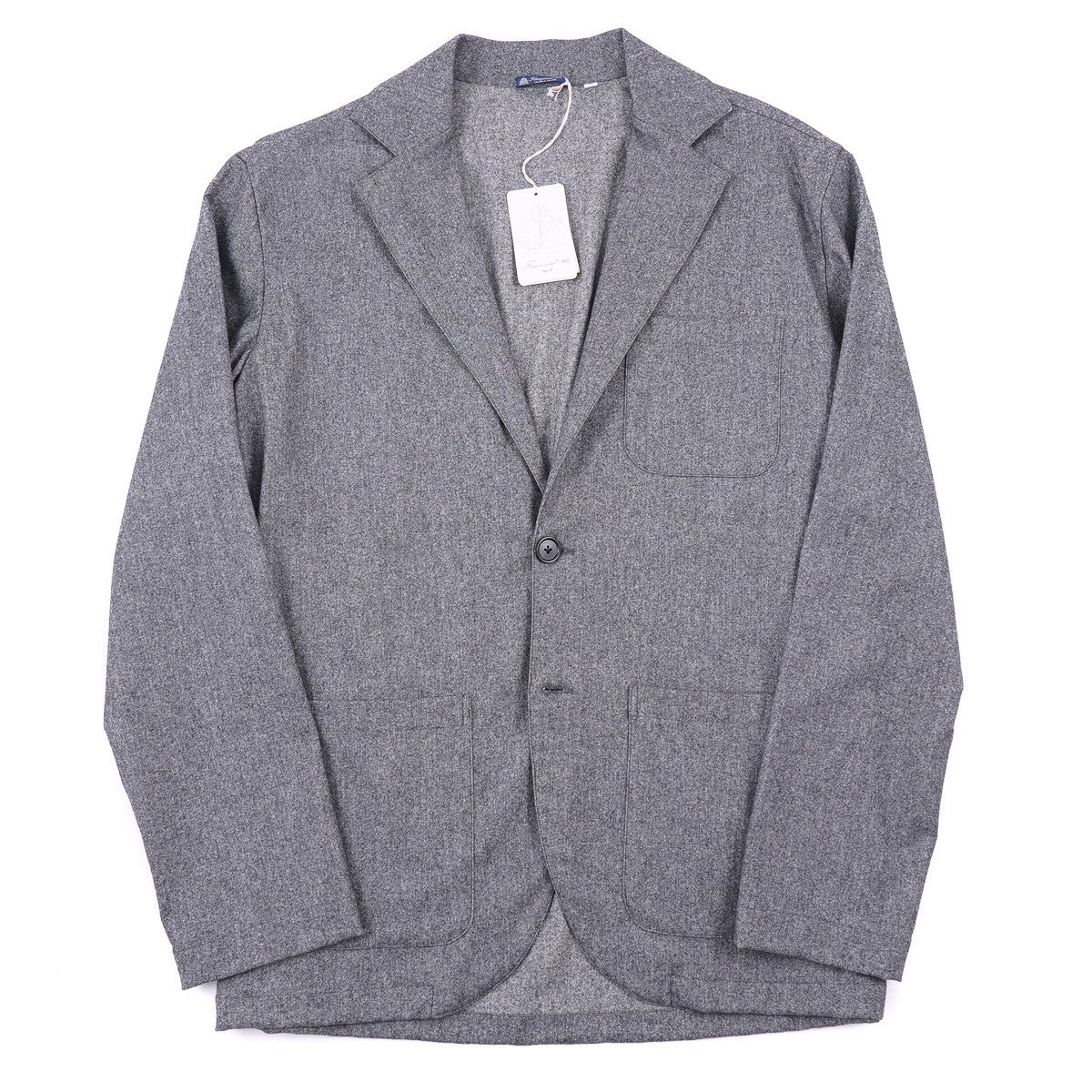 Finamore Unlined Lightweight Flannel Sport Coat - Top Shelf Apparel