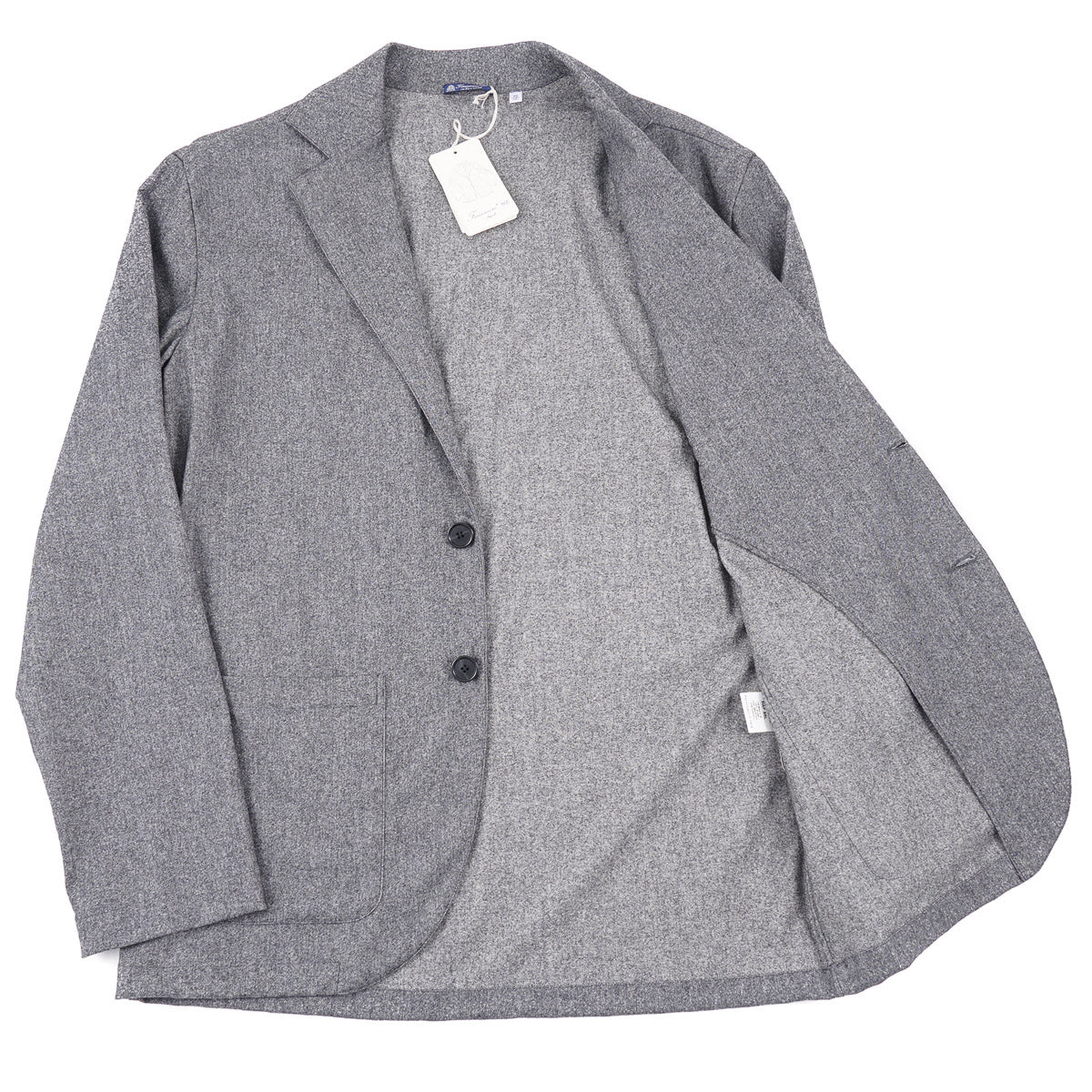 Finamore Unlined Lightweight Flannel Sport Coat - Top Shelf Apparel