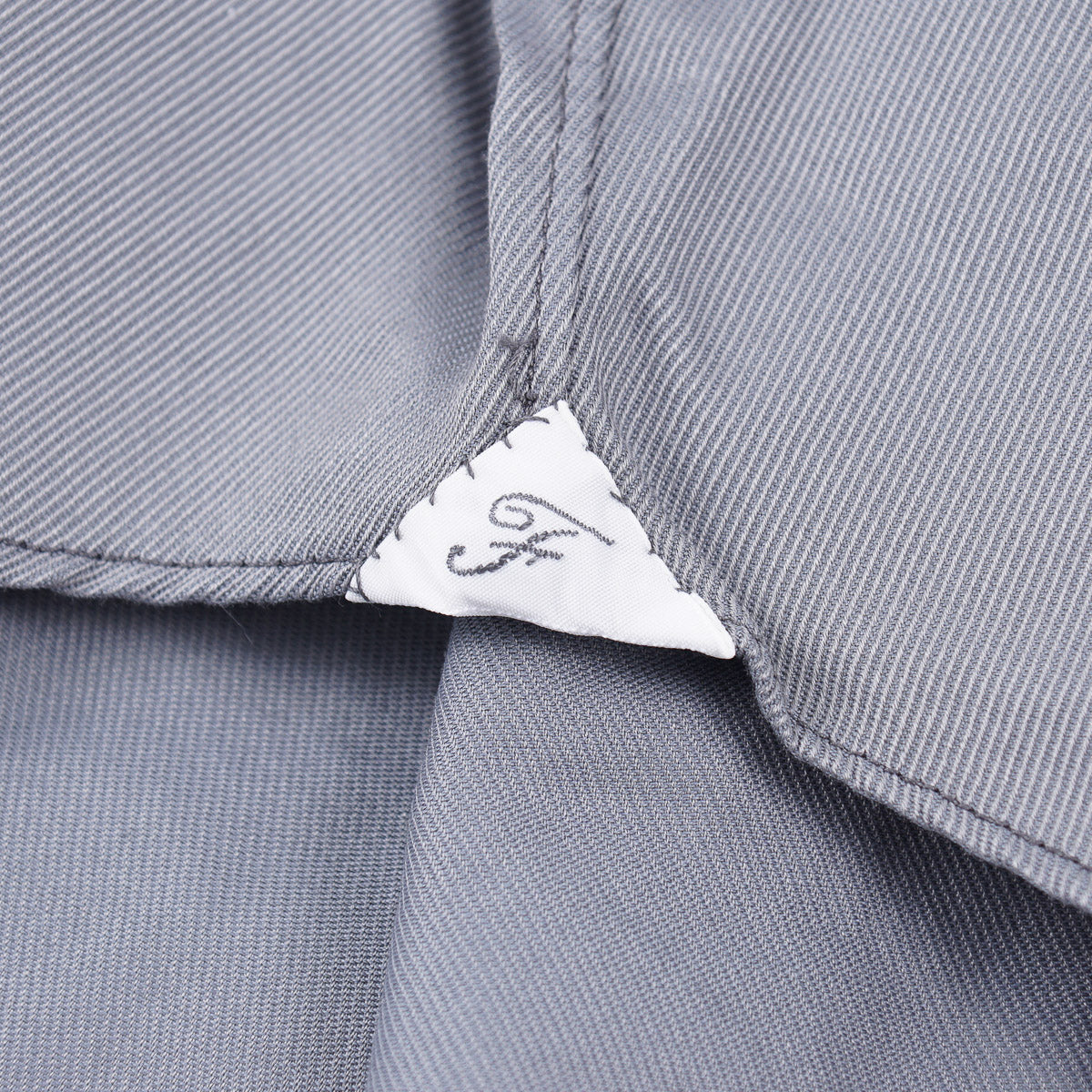 Finamore Twill Cotton Dress Shirt - Top Shelf Apparel