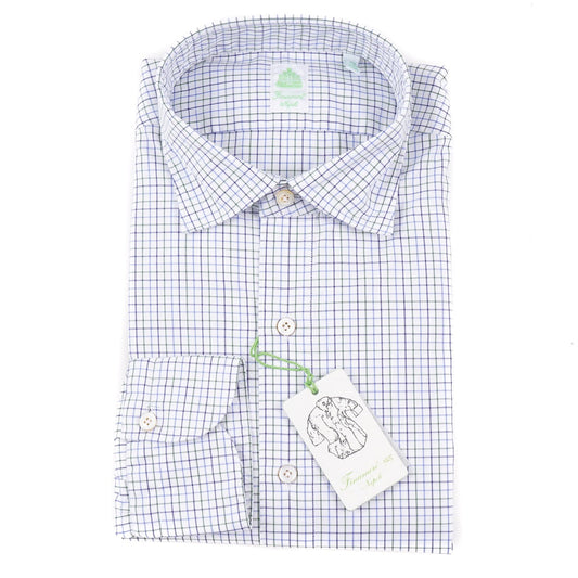 Finamore Slim-Fit Cotton Dress Shirt - Top Shelf Apparel