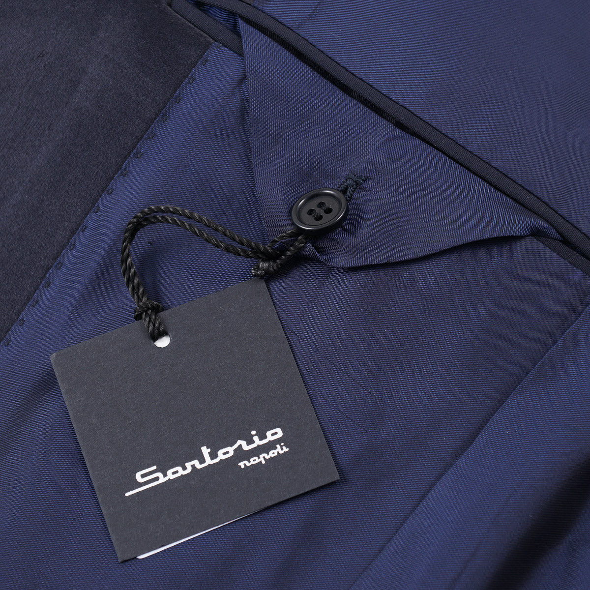 Sartorio Midnight Blue Peak Lapel Tuxedo - Top Shelf Apparel