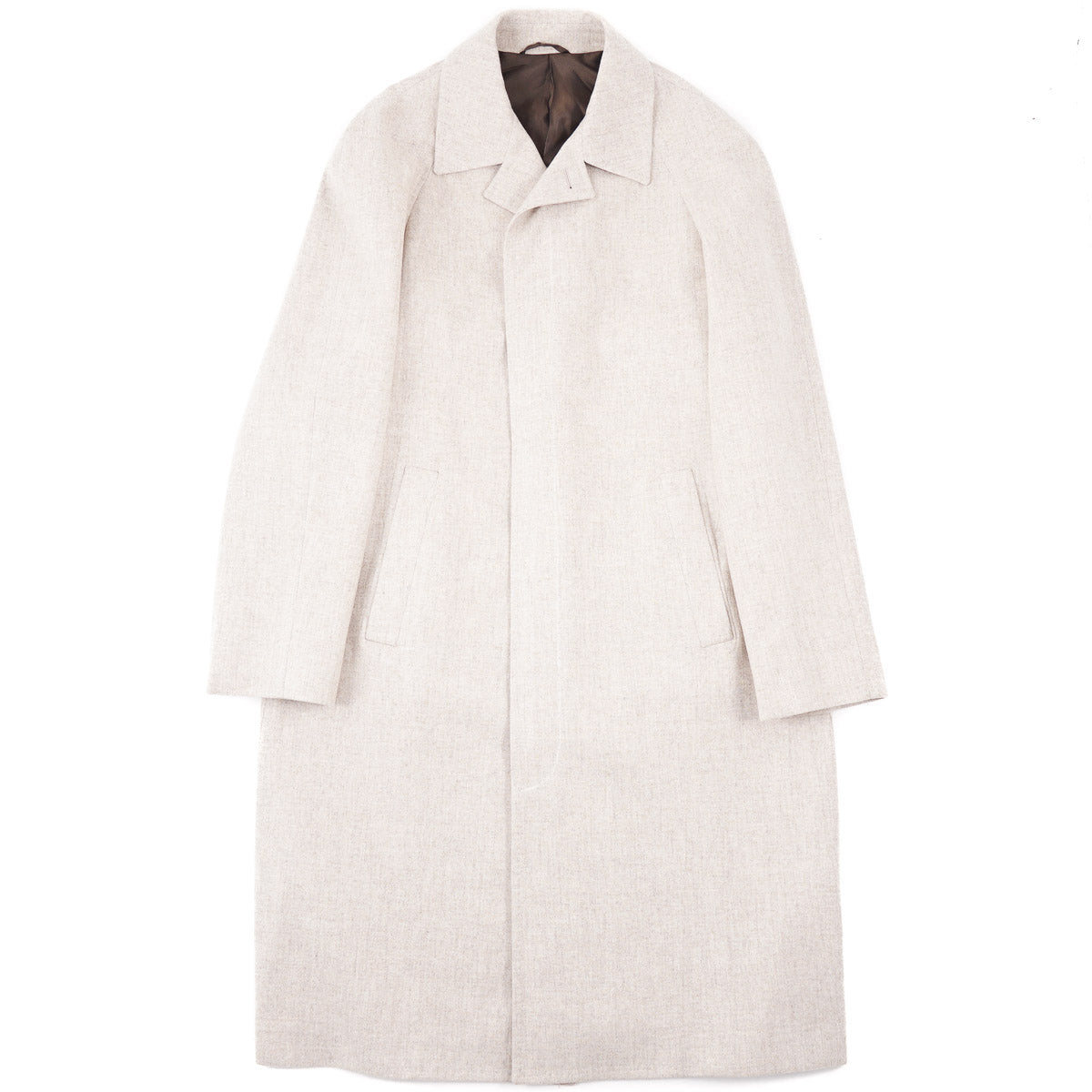 Sartorio Soft Flannel Wool Overcoat - Top Shelf Apparel