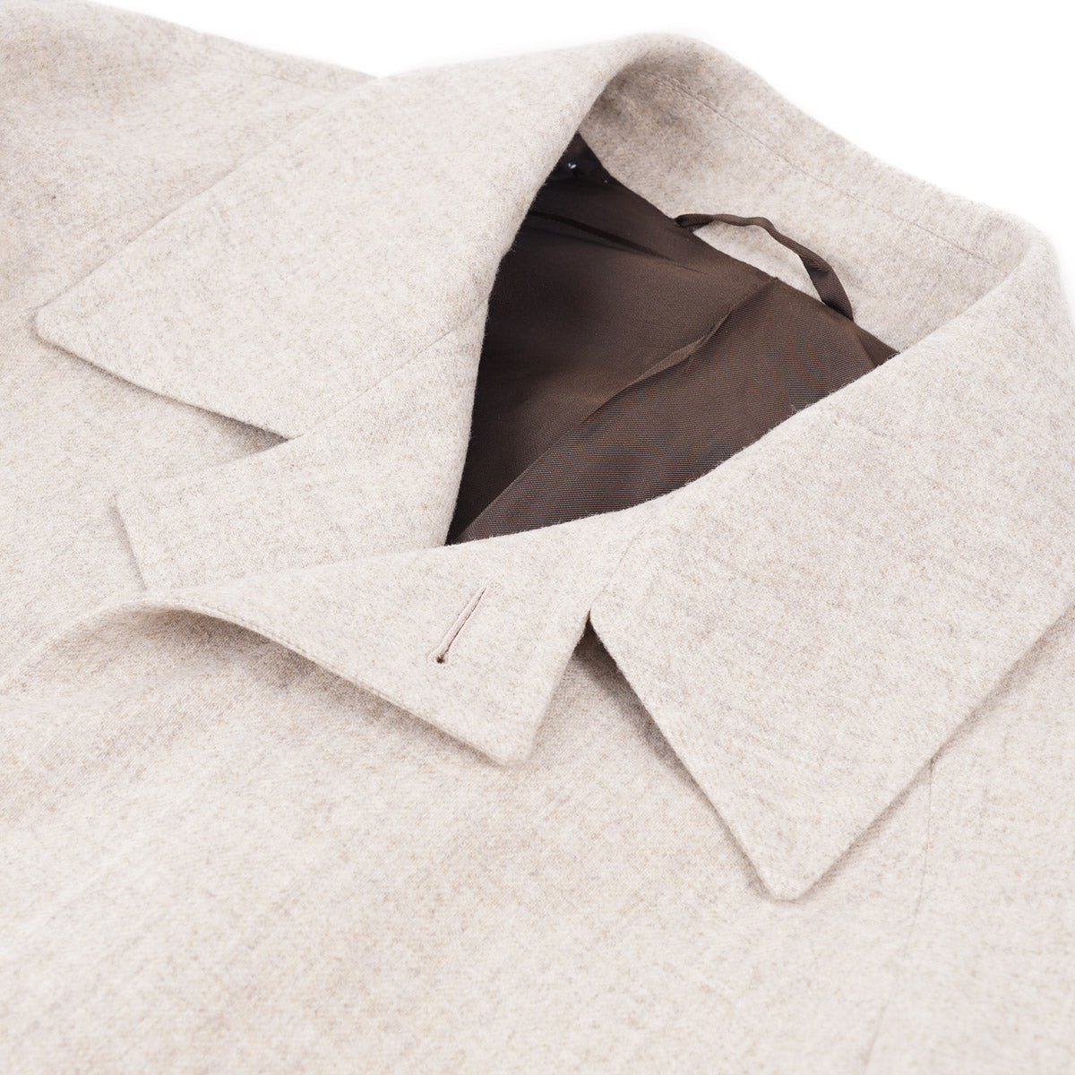 Sartorio Soft Flannel Wool Overcoat - Top Shelf Apparel