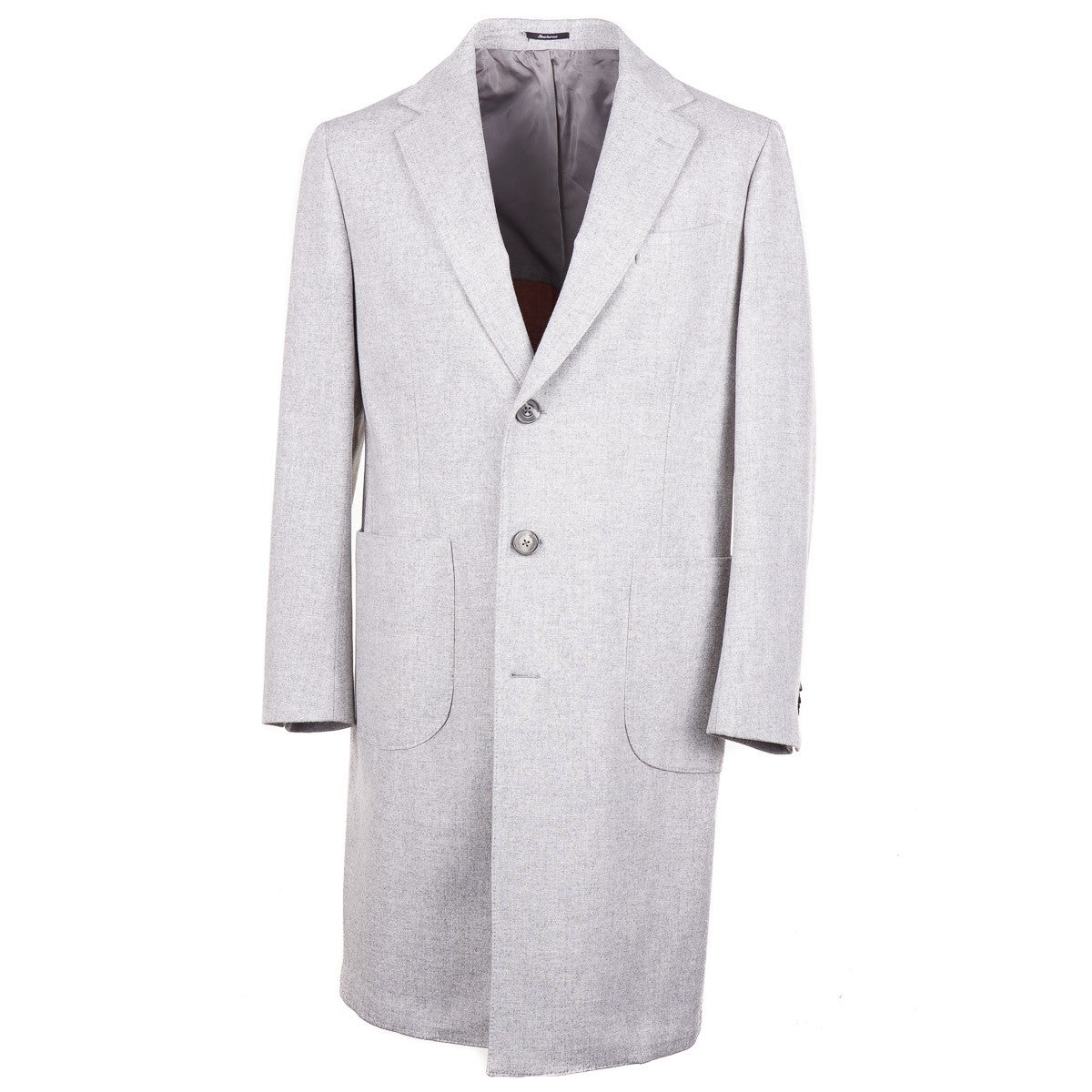 Sartorio Soft Flannel Wool Overcoat - Top Shelf Apparel