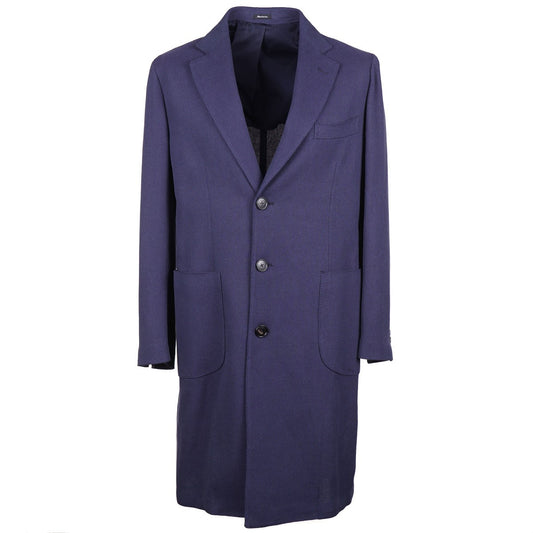 Sartorio Woven Mid-Weight Cotton Overcoat - Top Shelf Apparel