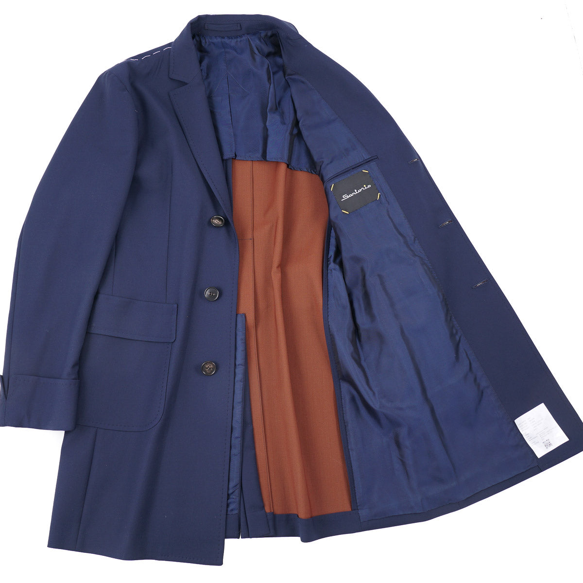 Sartorio Mid-Weight Wool-Blend Overcoat - Top Shelf Apparel
