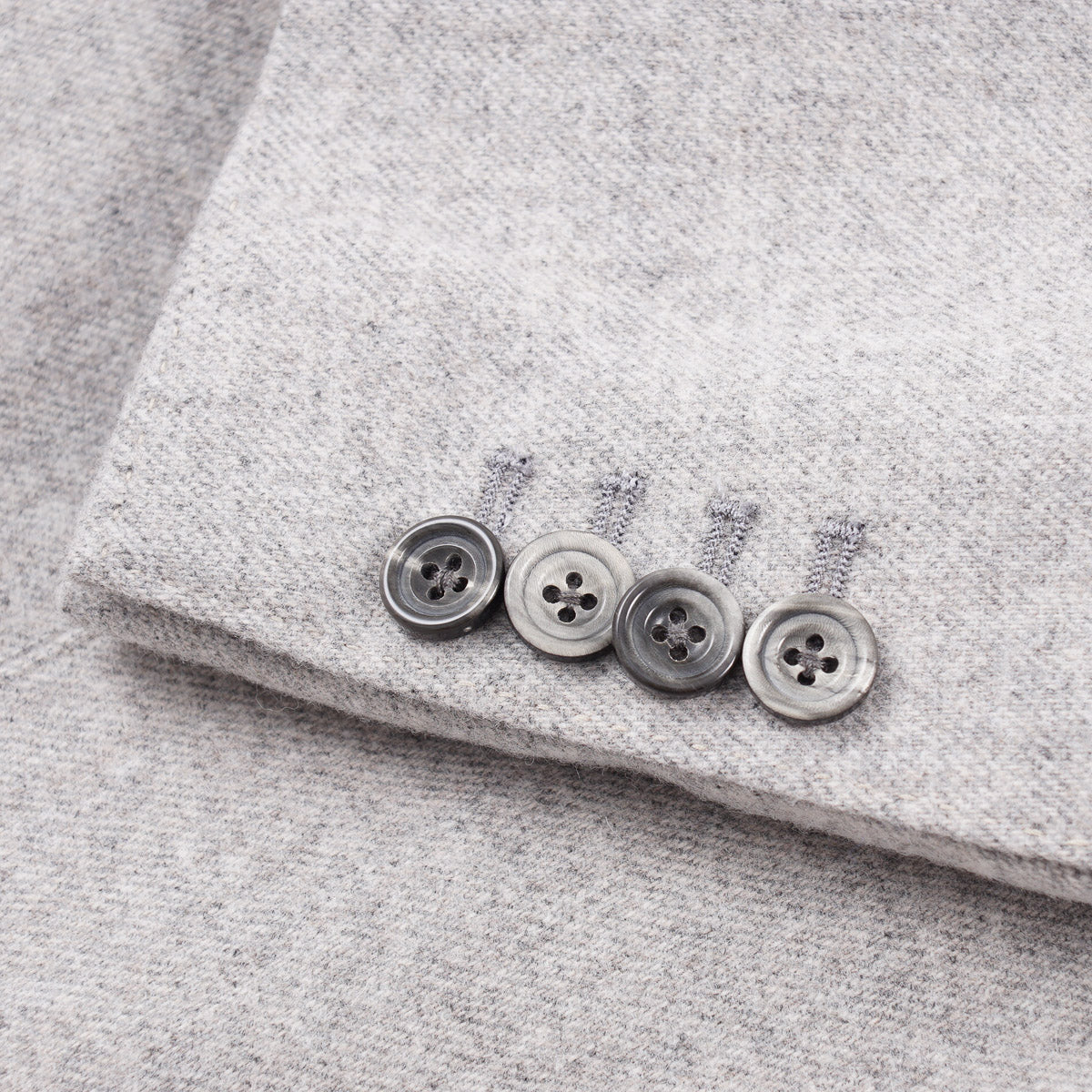 Sartorio Soft Flannel Wool Overcoat - Top Shelf Apparel