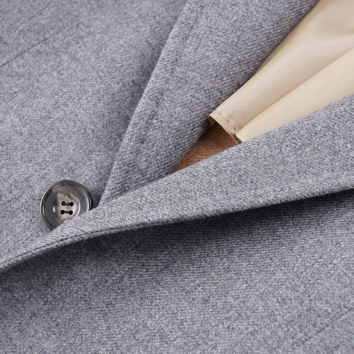Sartorio Techno Flannel Cashmere Overcoat - Top Shelf Apparel