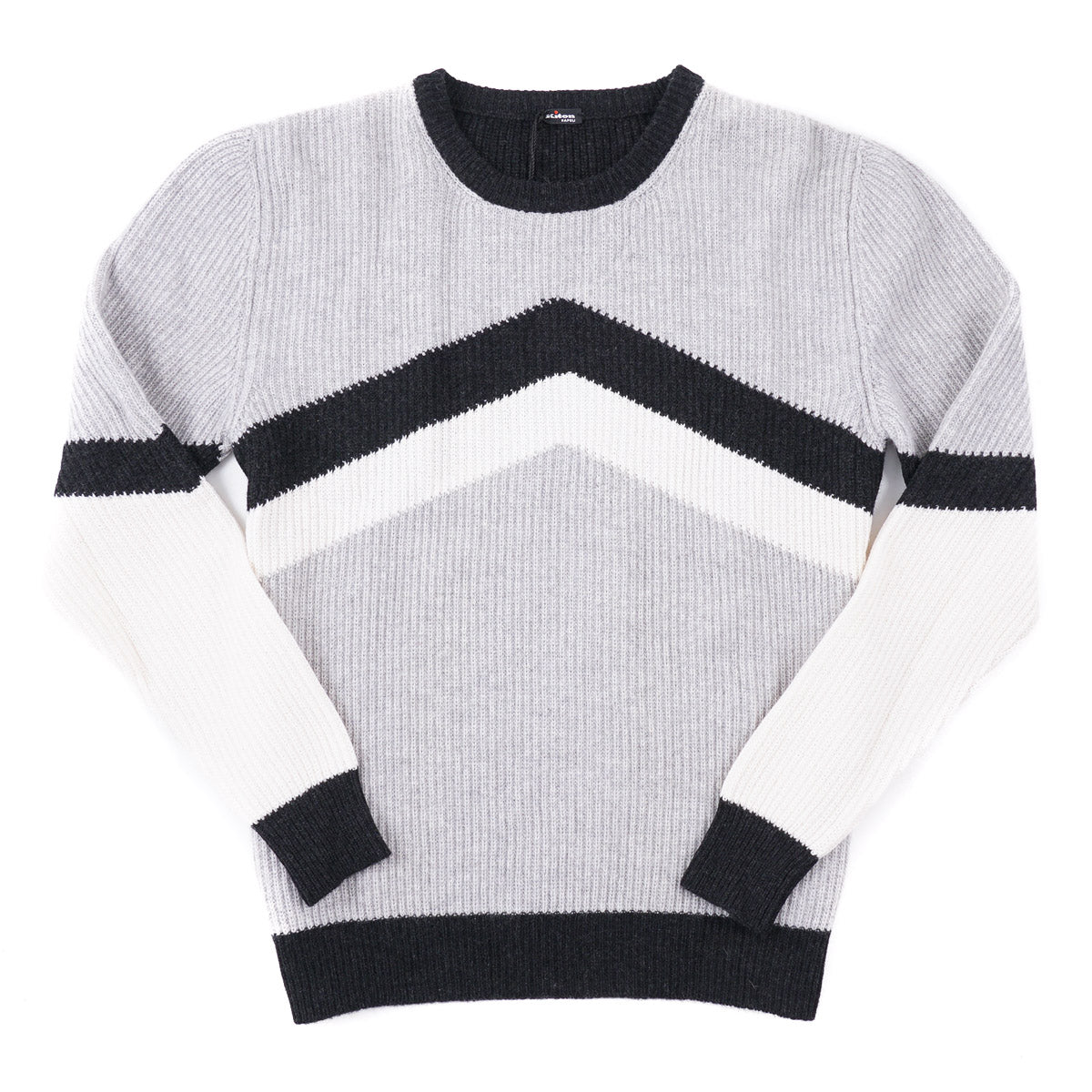 Colorblock hotsell cashmere sweater