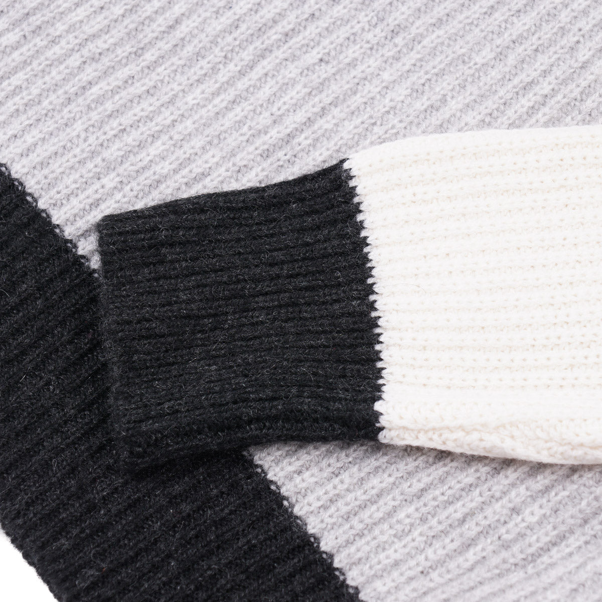 Kiton Colorblock Knit Cashmere Sweater - Top Shelf Apparel