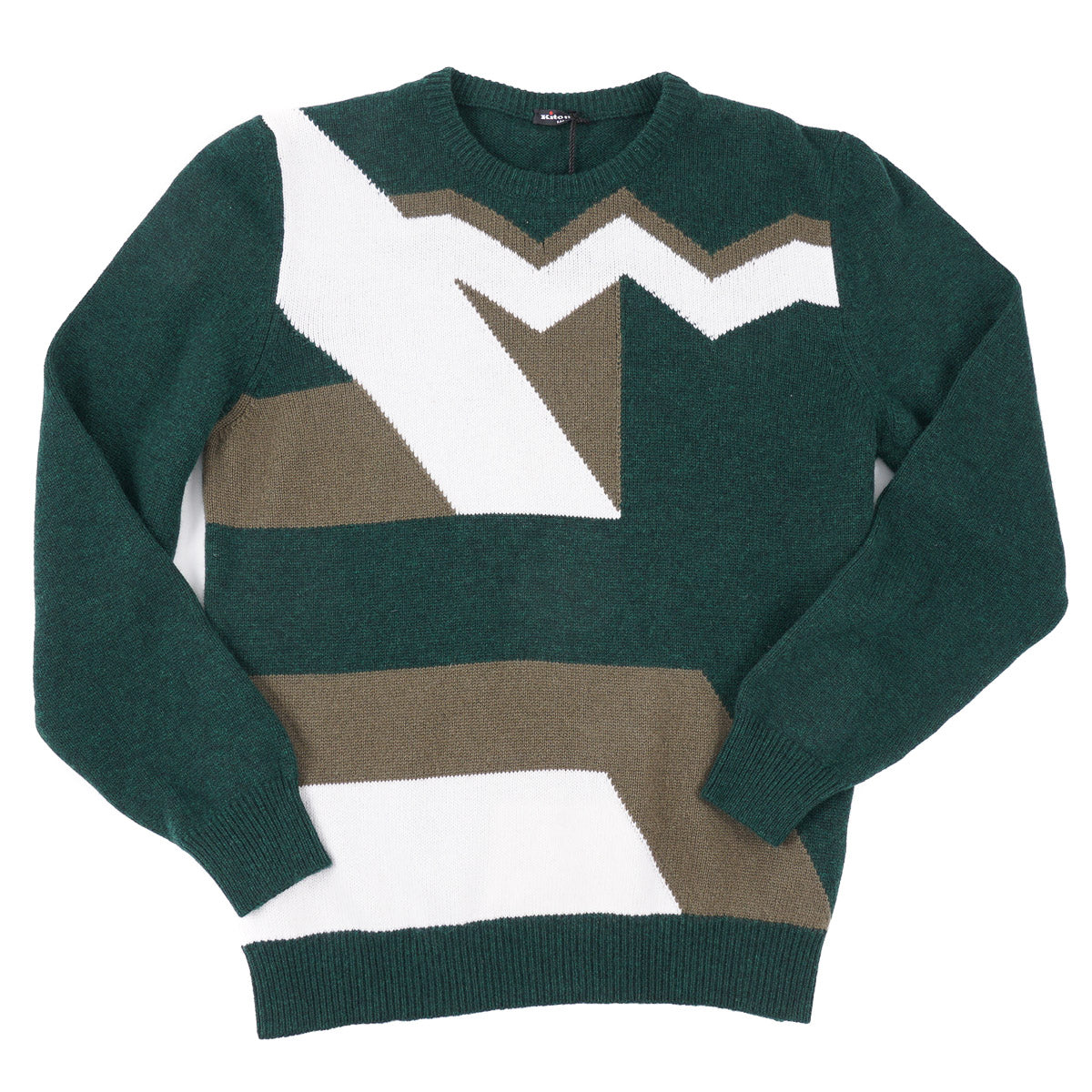 Kiton Colorblock Knit Cashmere Sweater – Top Shelf Apparel