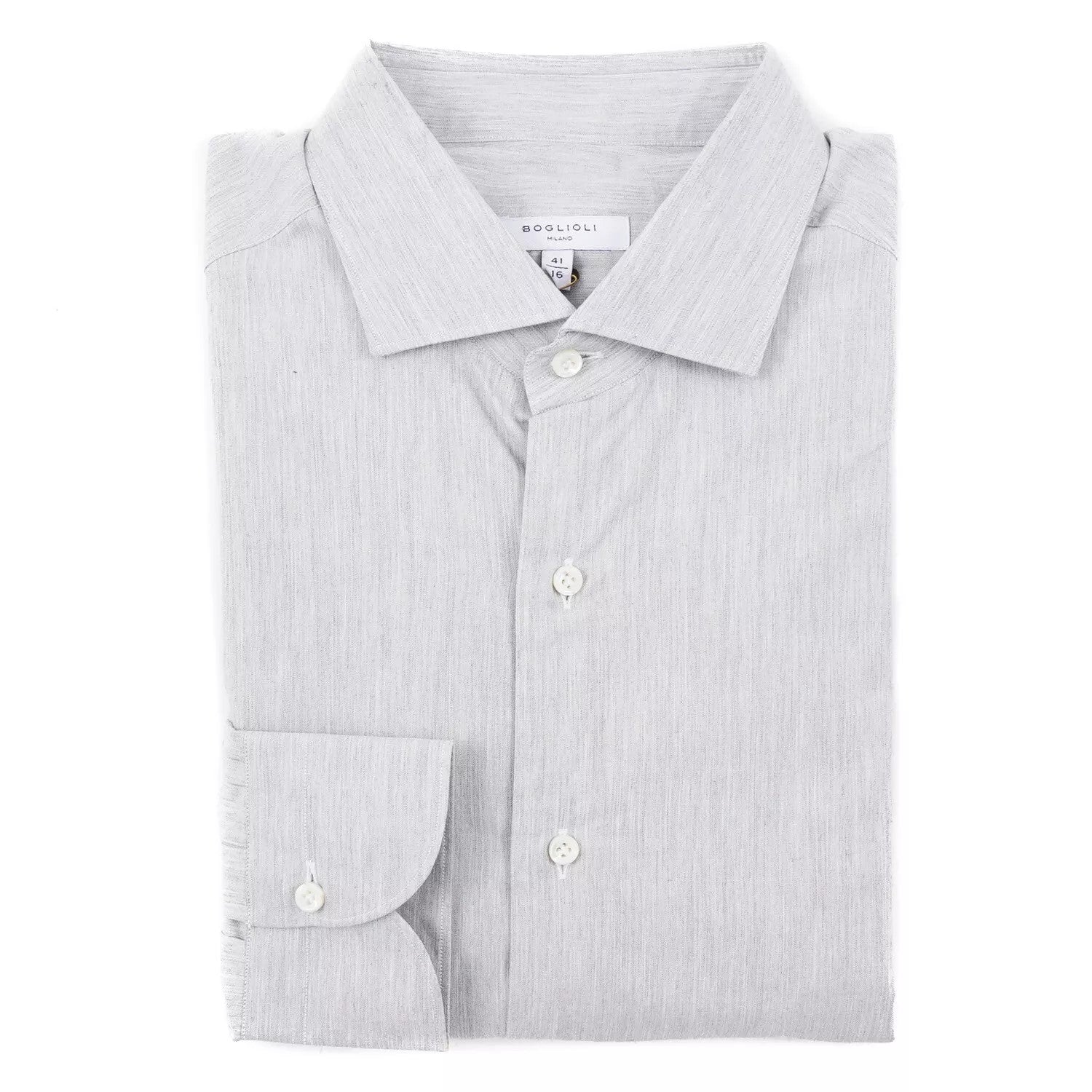 Boglioli Regular-Fit Cotton Dress Shirt 16 Boglioli Regular-Fit Cotton Dress Shirt 16