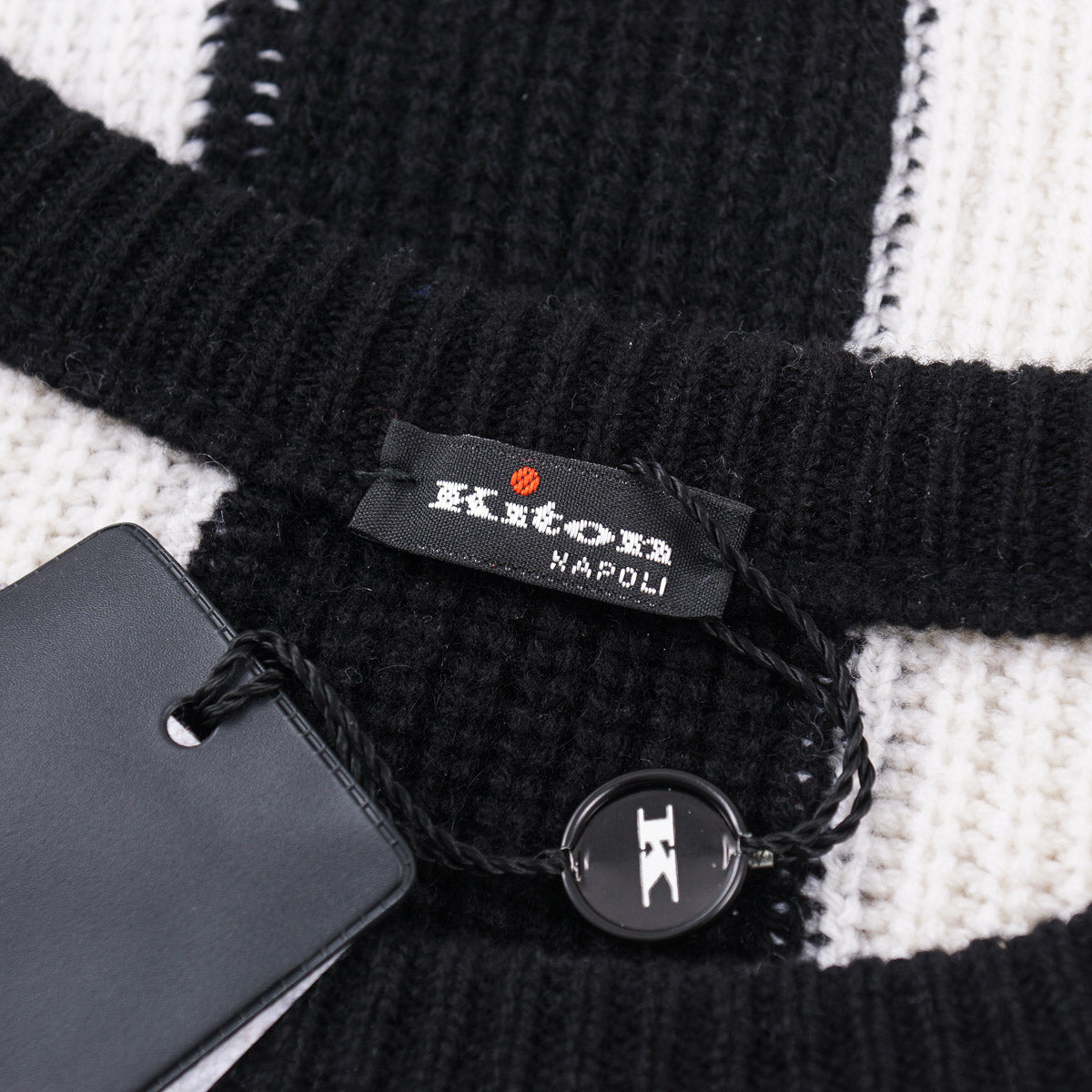 Kiton Colorblock Stripe Cashmere Sweater - Top Shelf Apparel