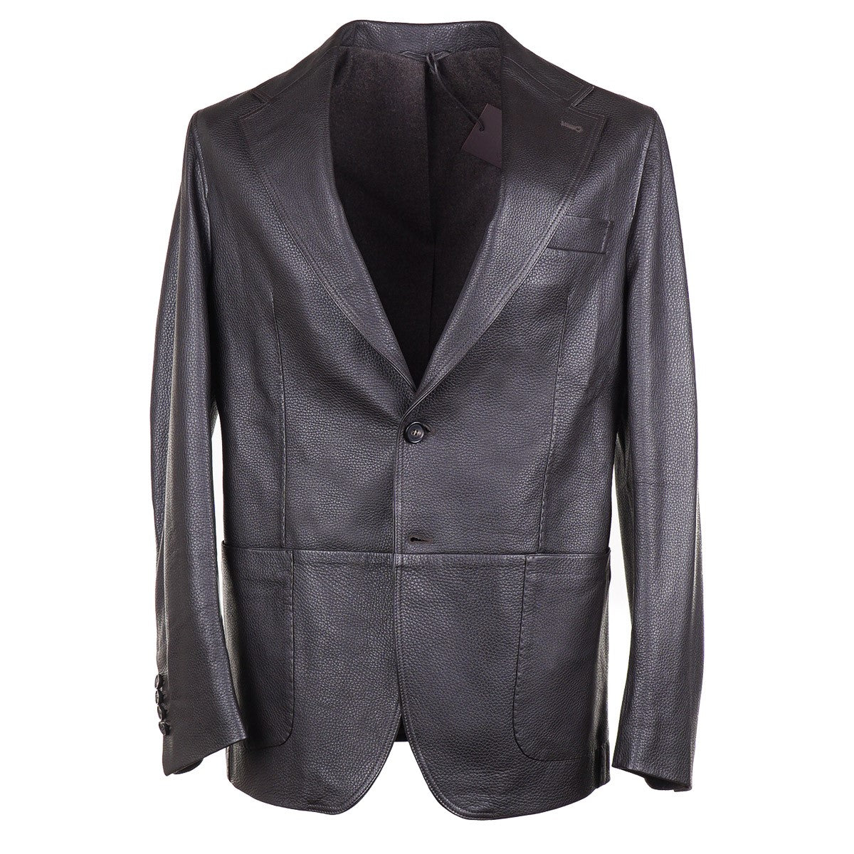 Rifugio Wool-Lined Deerskin Leather Blazer - Top Shelf Apparel