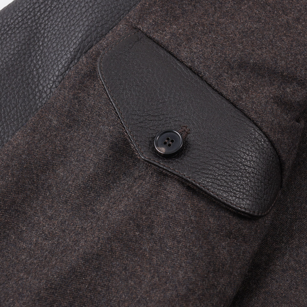 Rifugio Wool-Lined Deerskin Leather Blazer - Top Shelf Apparel